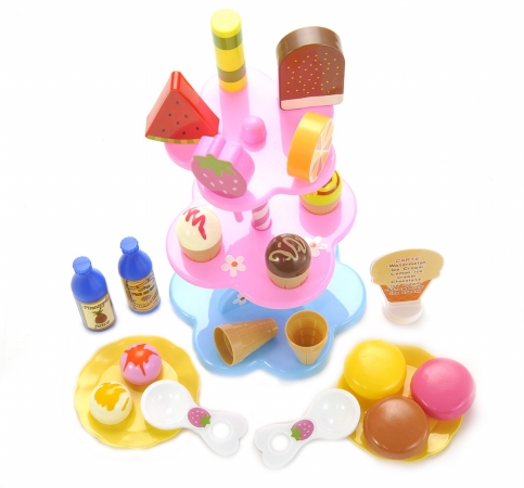 Picture of AZ Trading & Import PS611 Sweet&#44; Ice Cream & Desserts Tower Playset