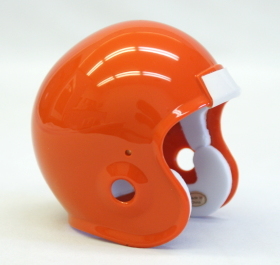 Wingo Micro Football Helmet Shell - Orange