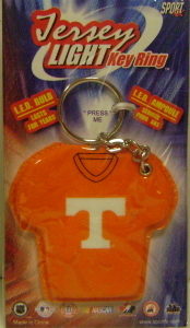 2655172619-T Tennessee Volunteers Keychain - Jersey Keylight