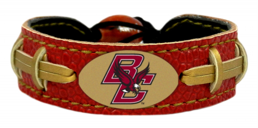 Picture of Boston College Eagles Team Color Football Bracelet