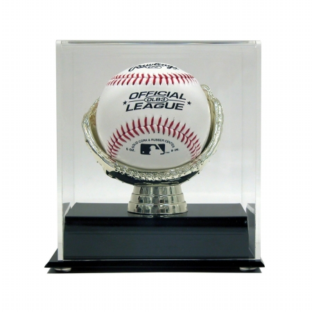 Picture of Polynex AD13 Acrylic Gold Glove Baseball Display