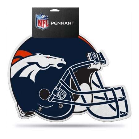 Picture of Denver Broncos Pennant Die Cut Carded