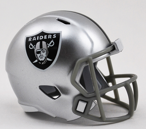 Picture of Oakland Raiders Helmet Riddell Pocket Pro Speed Style