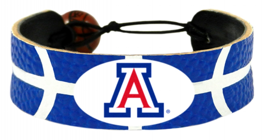 Picture of Arizona Wildcats Team Color Basketball Bracelet