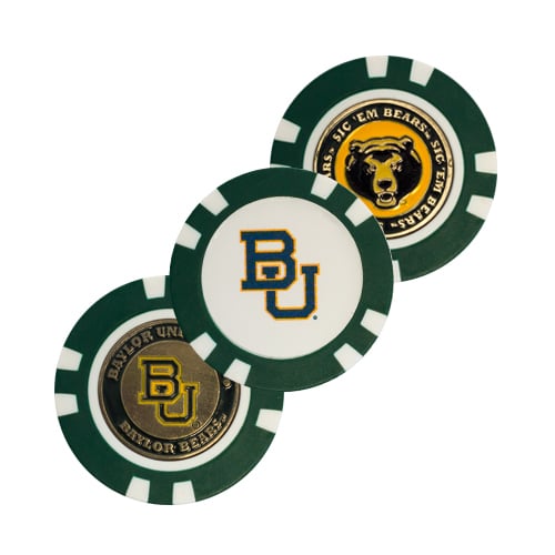 Baylor Bears Golf Chip with Marker - Bulk