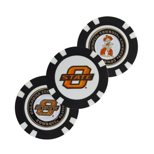 Oklahoma State Cowboys Golf Chip with Marker - Bulk