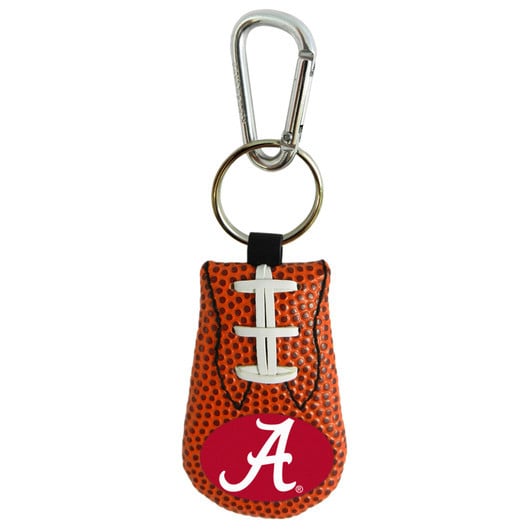 Alabama Crimson Tide A Logo Classic Football Keychain