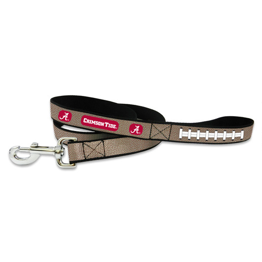 Alabama Crimson Tide Reflective Football Leash  S