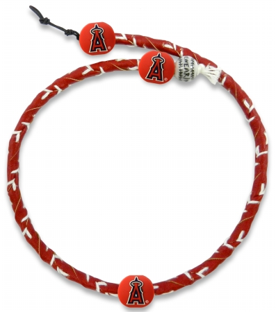 Picture of Los Angeles Angels Team Color Frozen Rope Baseball Necklace
