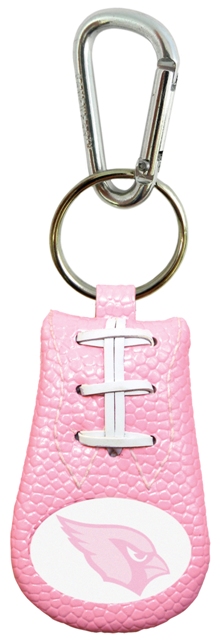 Picture of Arizona Cardinals Keychain Pink Football