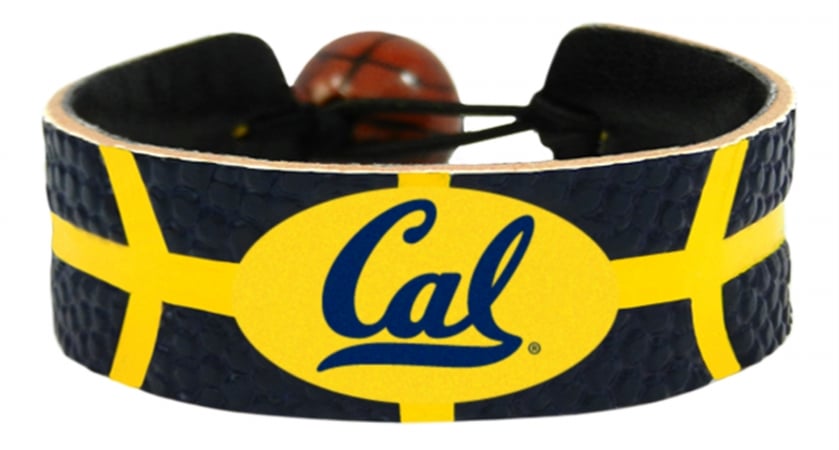 Picture of California Golden Bears Team Color Basketball Bracelet