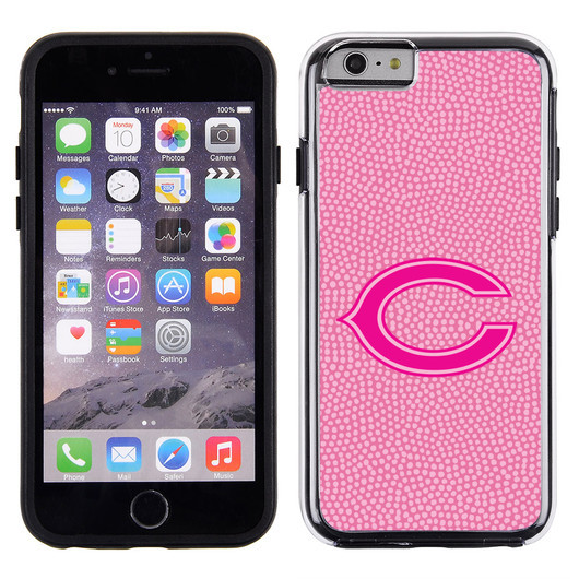 Chicago Bears Phone Case Pink Football Pebble Grain Feel iPhone 6