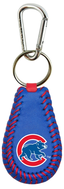 Picture of Chicago Cubs Keychain Team Color Baseball