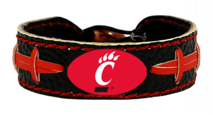 Picture of Cincinnati Bearcats Team Color Football Bracelet
