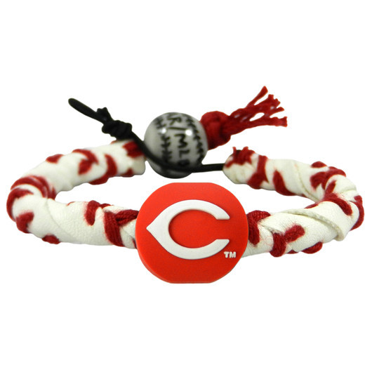 Picture of Cincinnati Reds Classic Frozen Rope Baseball Bracelet