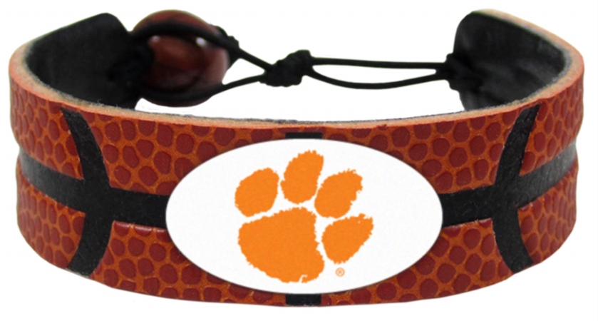 Picture of Clemson Tigers Classic Basketball Bracelet