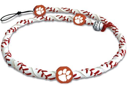 Clemson Tigers Necklace Frozen Rope Classic Baseball