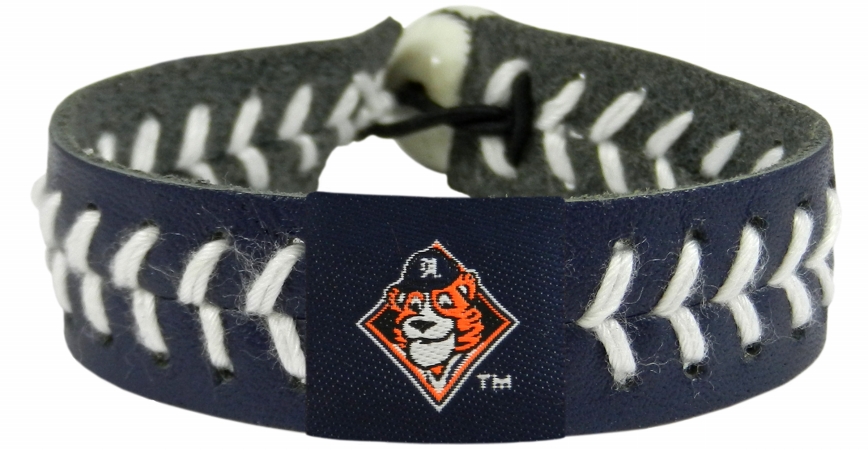 Picture of Detroit Tigers Bracelet Team Color Baseball Mascot