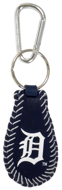 Picture of Detroit Tigers Keychain Team Color Baseball