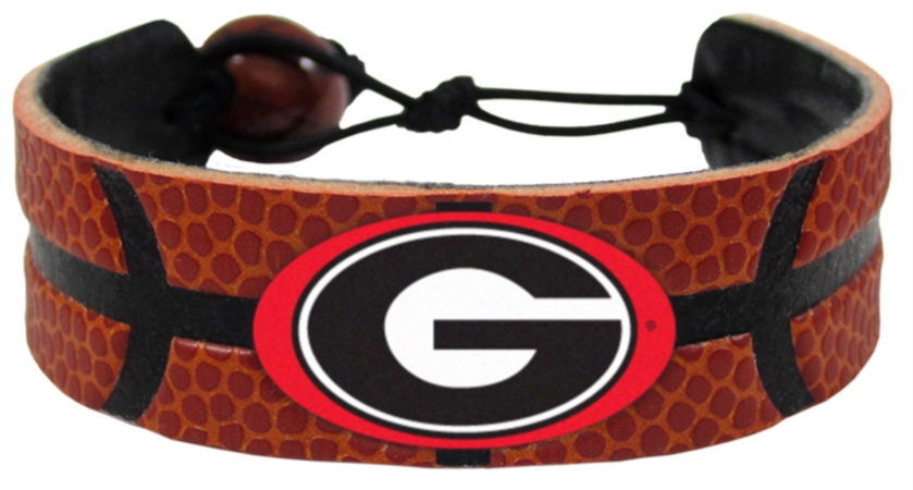 Picture of Georgia Bulldogs Power G Logo Classic Basketball Bracelet