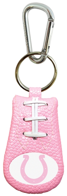 Picture of Indianapolis Colts Pink NFL Football Keychain