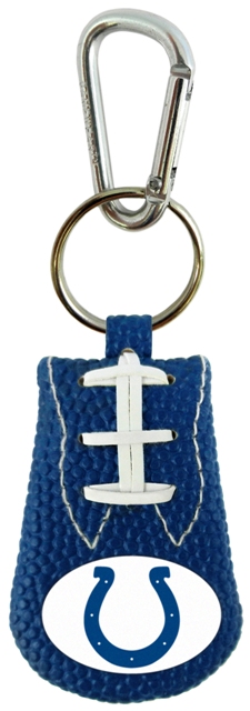 Picture of Indianapolis Colts Keychain Team Color Football