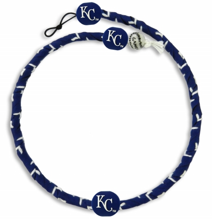 Picture of Kansas City Royals Team Color Frozen Rope Baseball Necklace