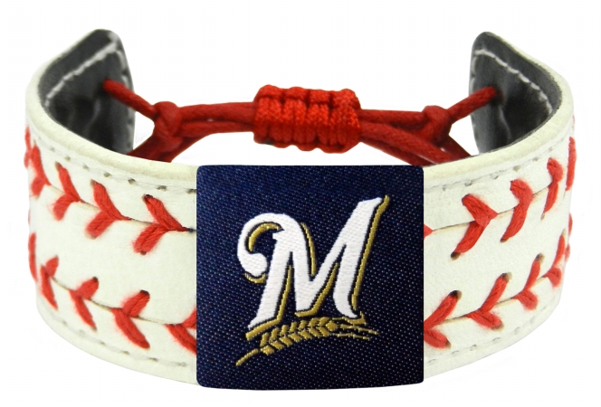 Picture of Milwaukee Brewers Classic Two Seamer Bracelet