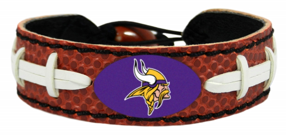 Picture of Minnesota Vikings Classic NFL Football Bracelet