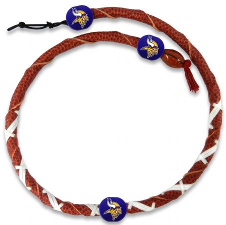 Minnesota Vikings Necklace Classic Spiral Football