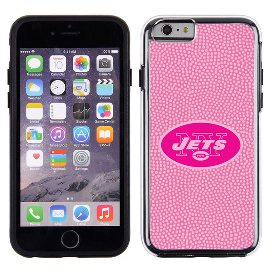 New York Jets Pink NFL Football Pebble Grain Feel IPhone 6 Case - Pink