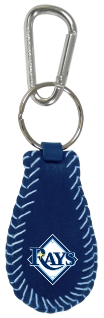 Tampa Bay Rays Keychain Team Color Baseball