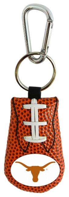 Texas Longhorns Classic Football Keychain