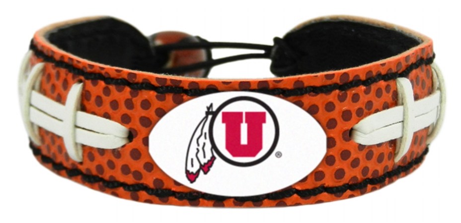 Utah Utes Classic Football Bracelet