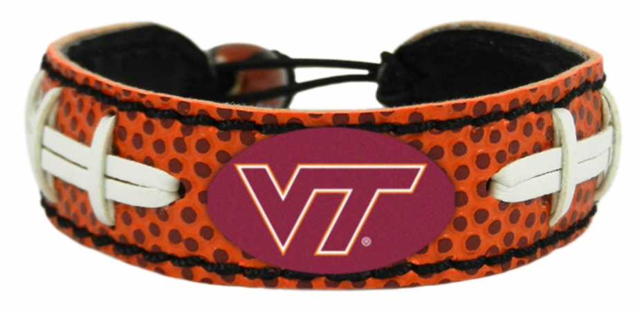 Virginia Tech Hokies Classic Football Bracelet