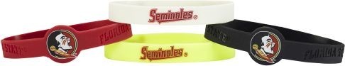 Florida State Seminoles Bracelets 4 Pack Silicone