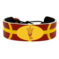 Arizona State Sun Devils Pitchfork Logo Team Color Basketball Bracelet Arizona State Sun Devils Pitchfork Logo Team Color Basketball Bracelet