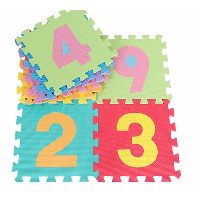AZ Trading & Import FP79Y Kids 36 Tiles & Edges Puzzle Mat  6 x 6 ft.