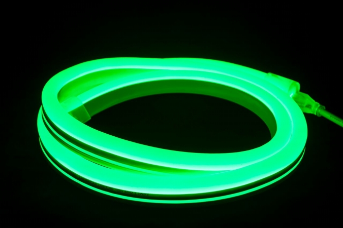 Picture of American Lighting P2-NF-GR Polar2 Neon 150 ft. Reel 120V 2.4 watt by ft. 18 in. Cuttability Green LED Jacket