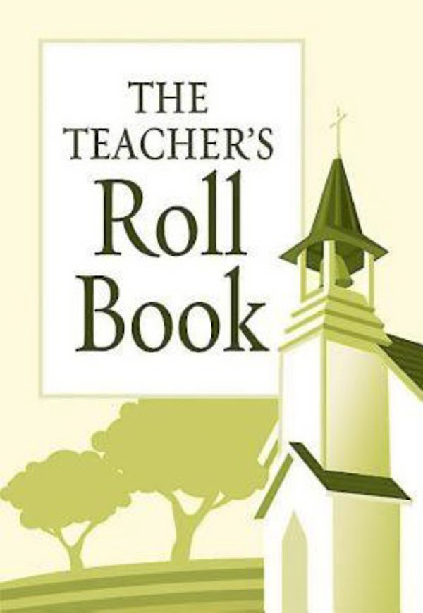 Picture of Abingdon Press 150290 Teachers Roll Book&#44; 140 Name