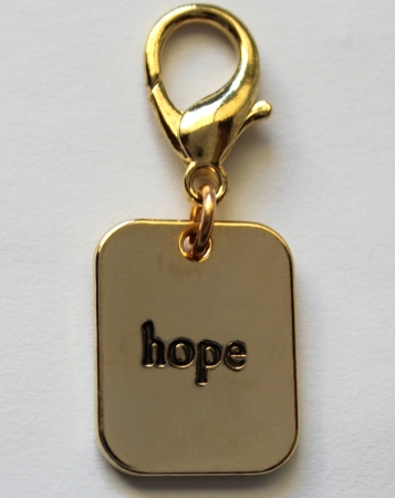 Picture of Hope Gold Collar Charm