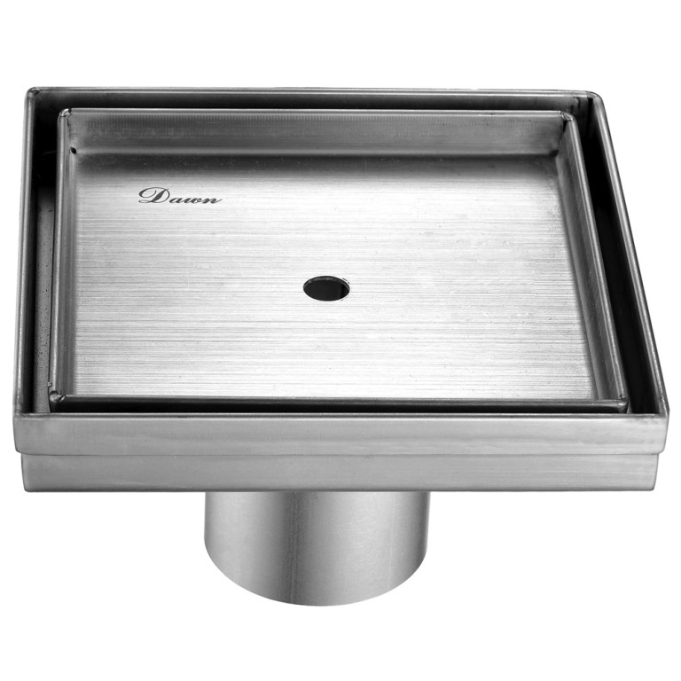 Colorado River Series Square Shower Drain - 5 in.