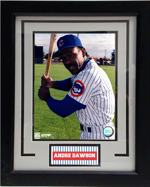 140-BBCHCDawson 11 x 14 Deluxe Photo Frame - Andre Dawson