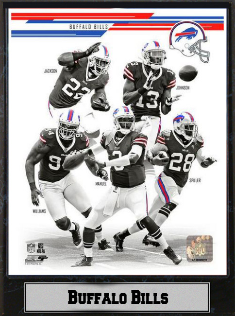 511-FBBUF2013 9 x 12 Plaque - 2013 Buffalo Bills