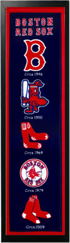 14 x 37 Banner Frame - Boston Red Sox
