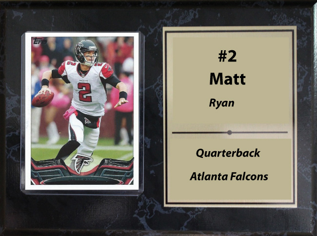 6 x 8 Card Frame - Matt Ryan Atlanta Falcons