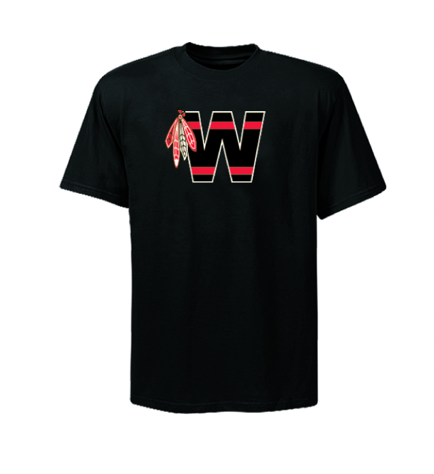 Picture of Encore Select A-T1-HKYCHIW Chicago Hockey W T-shirt