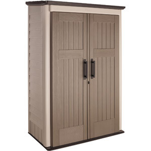 Rubbermaid Commercial Products RCP Vertical Outdoor Storage Shed