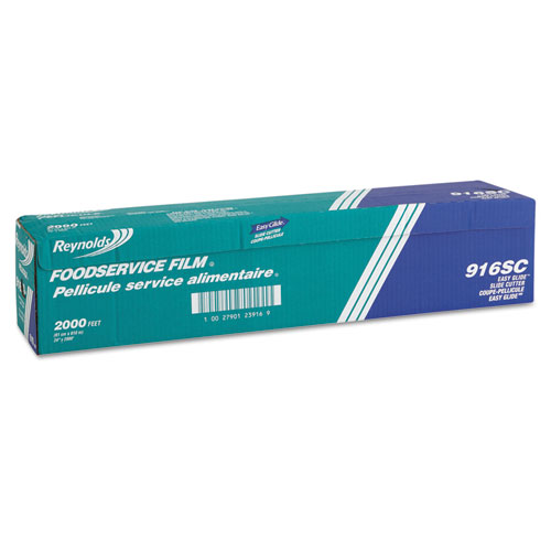 Picture of Reynolds Food Packaging RFP916 24 x 2000 ft. PVC Film Roll with Cutter Box
