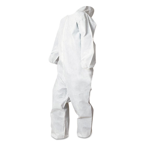 Picture of Boardwalk BWK00032S Disposable Coverall&#44; White - Small